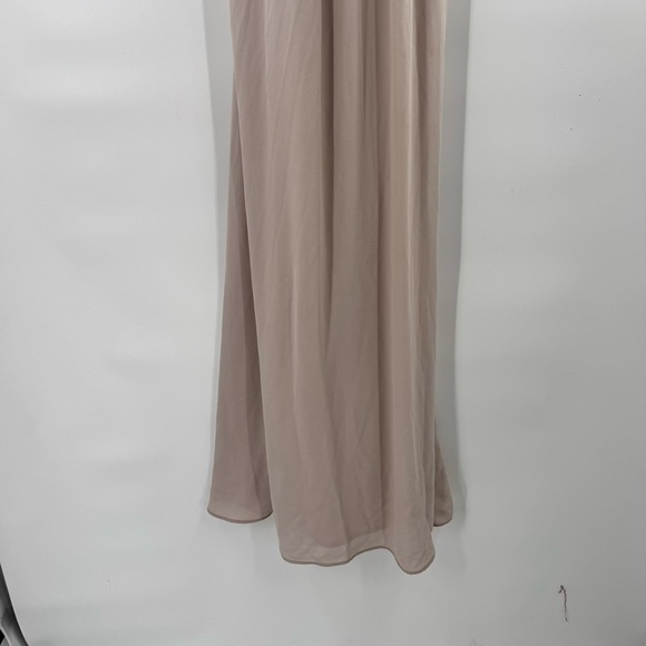 Show me your mumu womens Elegant Beige Halter Maxi Dress XS - Picture 4 of 6
